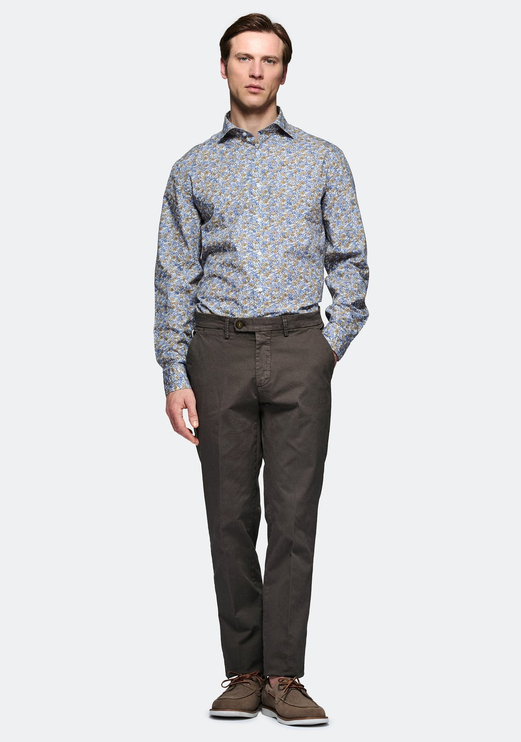 Pantalone Chinos in gabardine