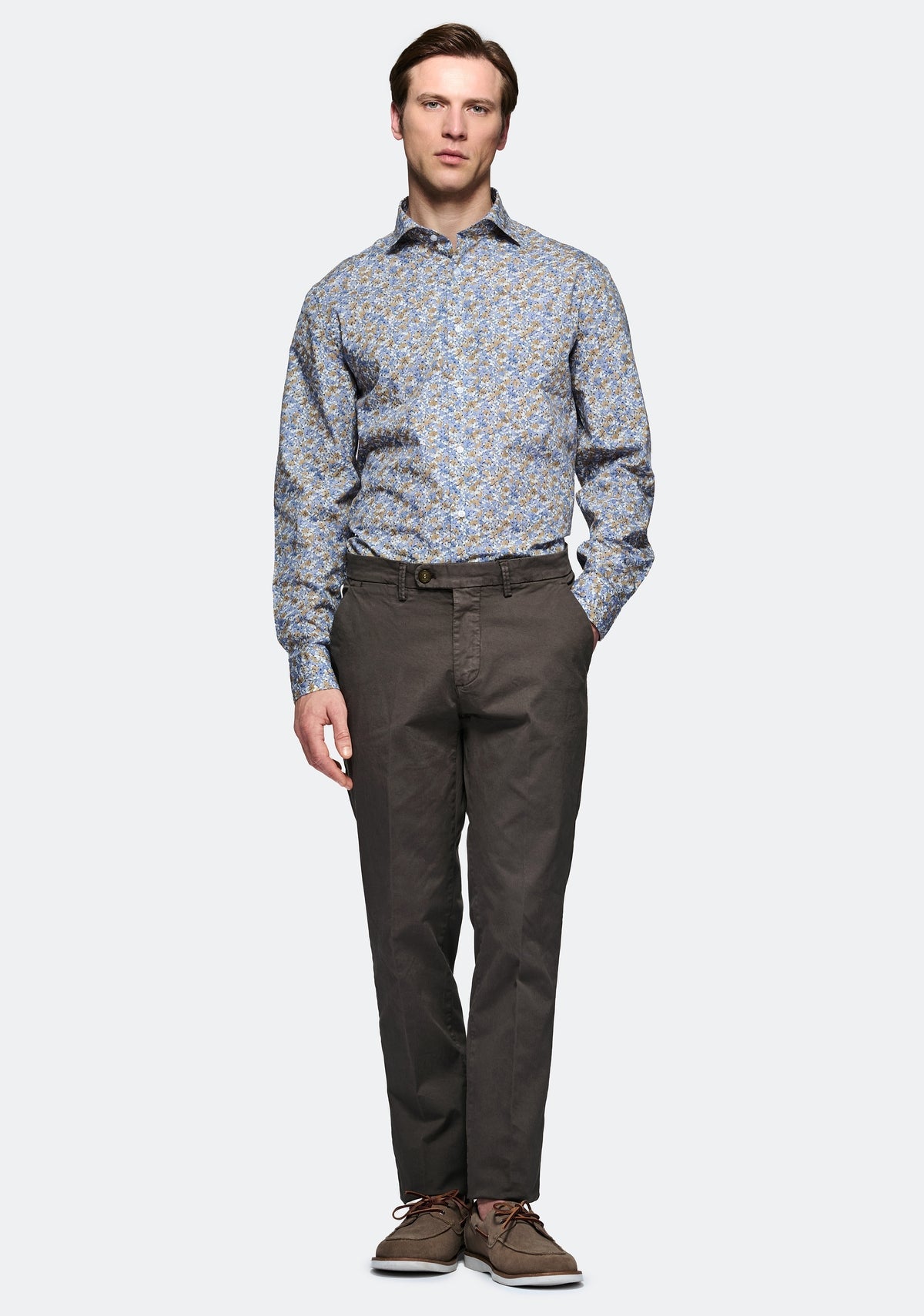 Pantalone Chinos in gabardine