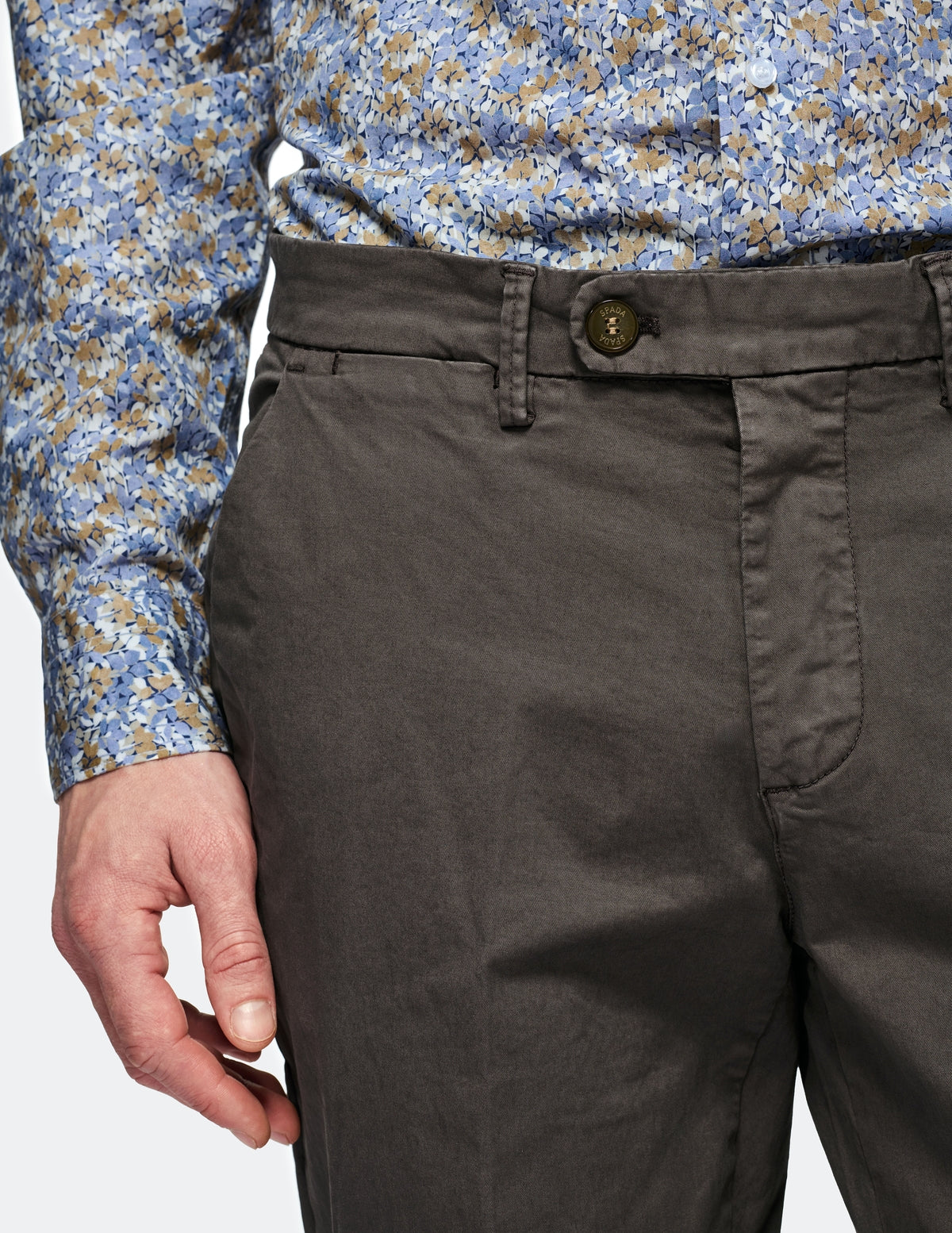 Pantalone Chinos in gabardine