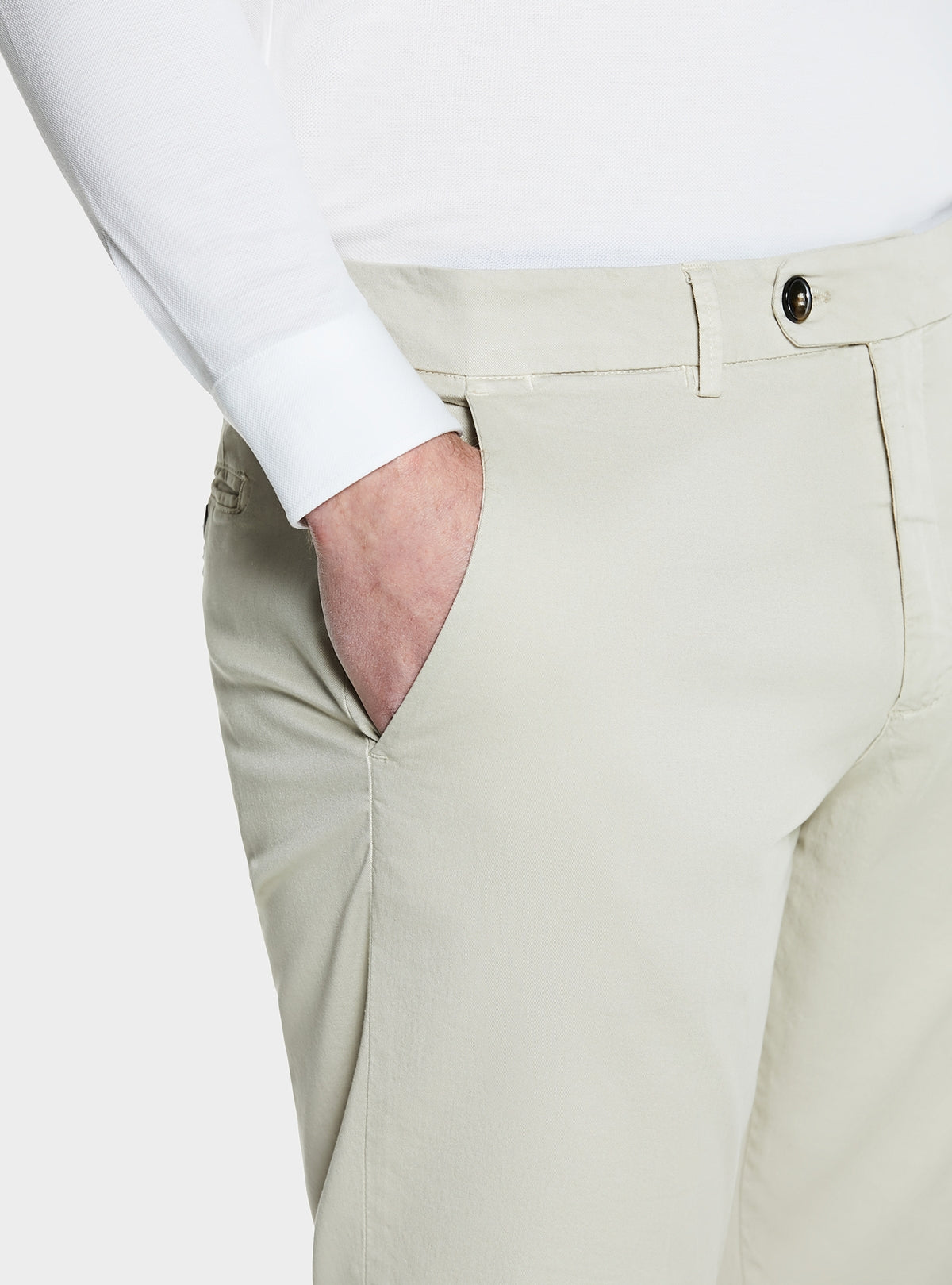 Pantalone Chinos in gabardine