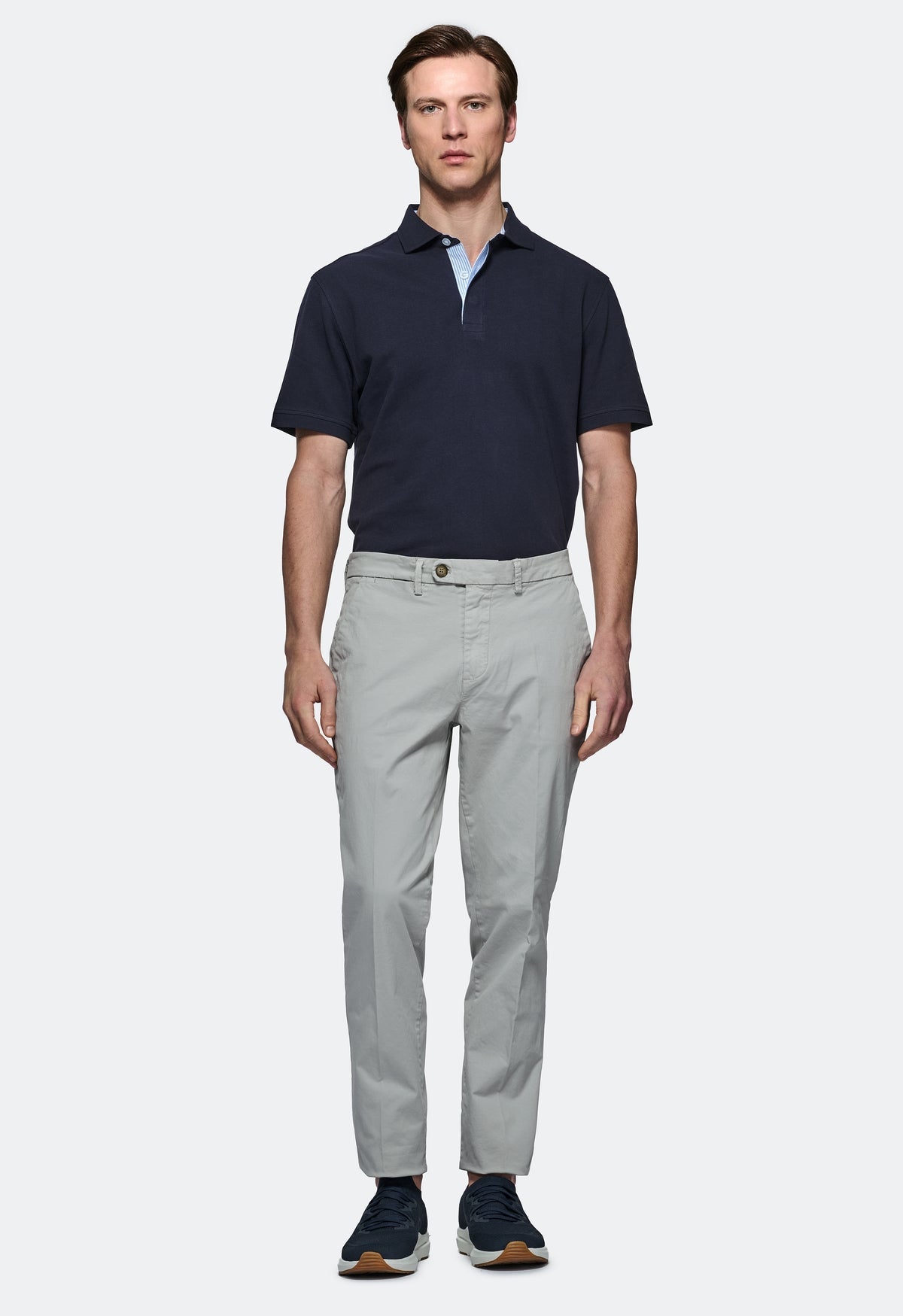 Pantalone Chinos in gabardine