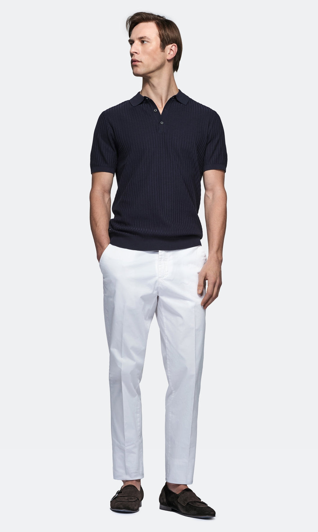 Pantalone Chinos in gabardine
