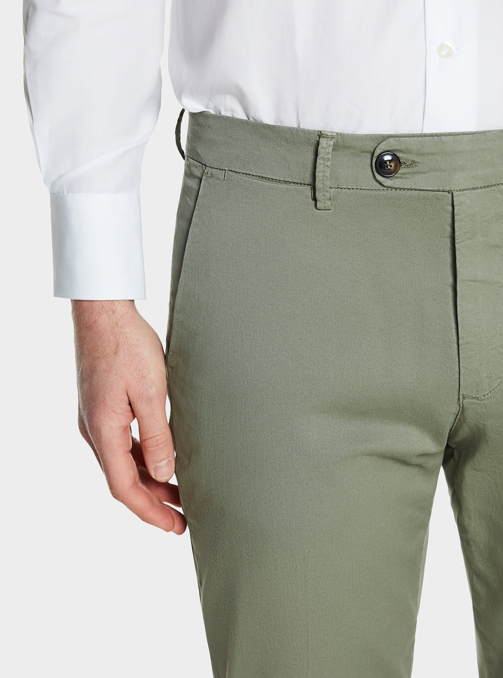 Pantalone Chinos in gabardine
